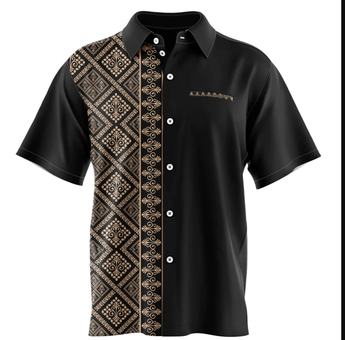 Exclusive Men's Sublimation Batik Corporate Shirt - Pattern 2026/2027