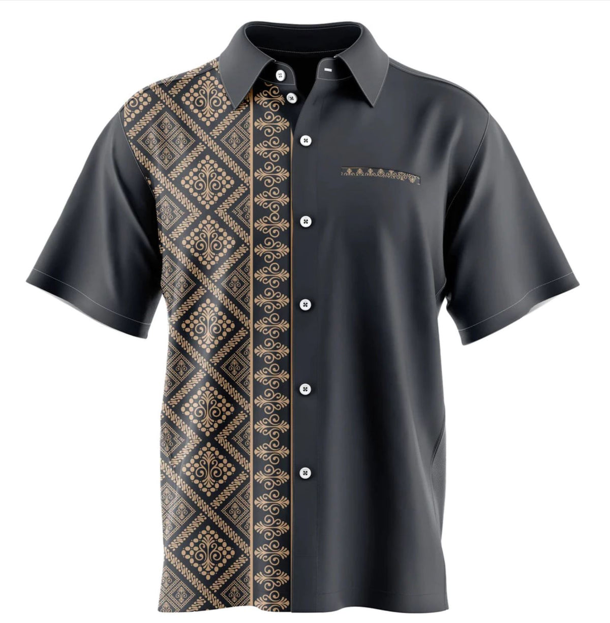 Exclusive Men's Sublimation Batik Corporate Shirt - Pattern 2026/2027